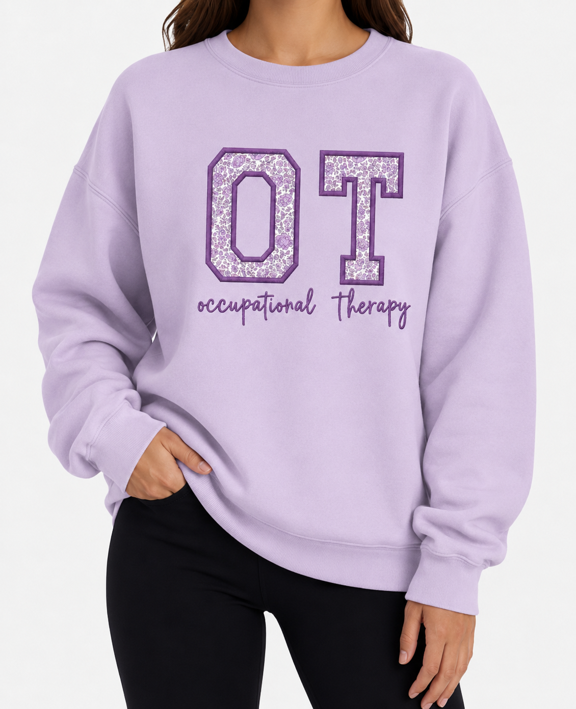 Satin Stitch Healthcare Crewneck
