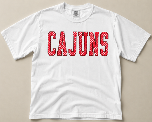 Cajuns Polka Dot Tee