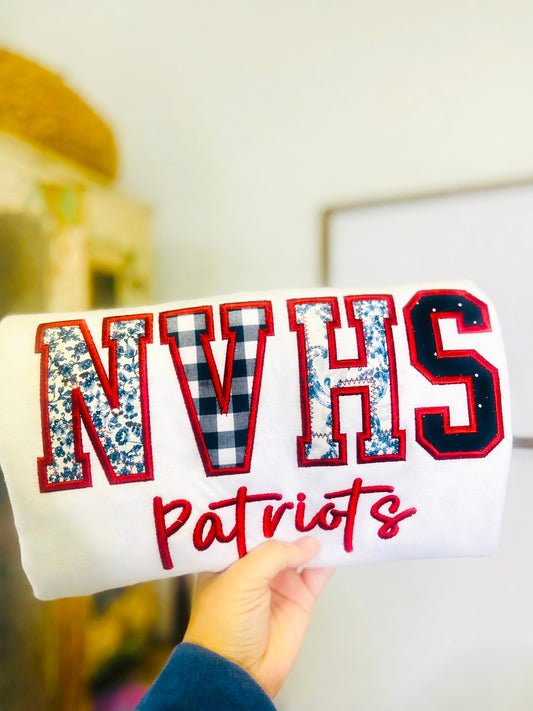 School/ Mascot HodgePodge Satin Stitch