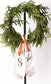 Mallard Duck Initial Wreath Sash