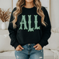 Gingham Initials Gildan Sweatshirt