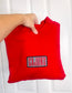 Cajuns Patch Red Mockneck