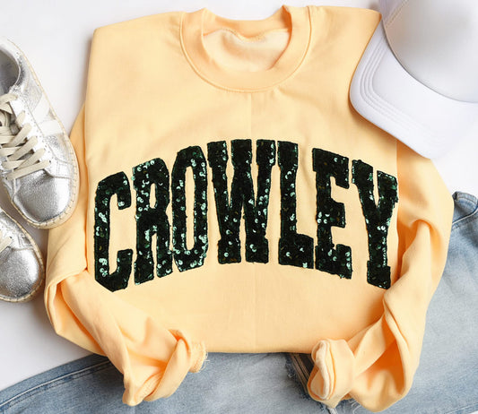Sequin Sweatshirt Customizable
