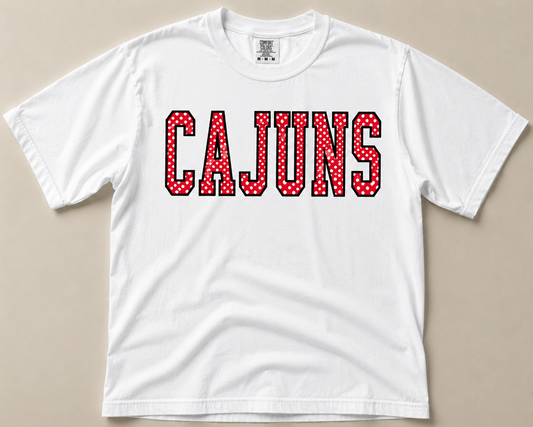 Cajuns Polka Dot Tee