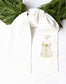 Neutral Santa Wreath Sash