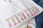 Mama Floral Embroidered Crewneck Sweashirt