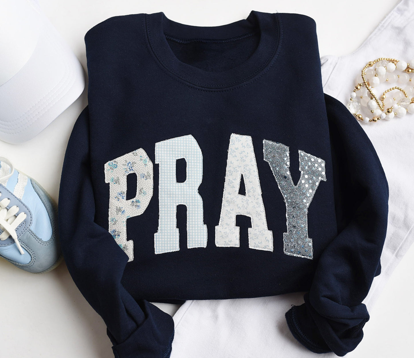 Pray Sweatshirt Applique DEAL!!! Final SALE!