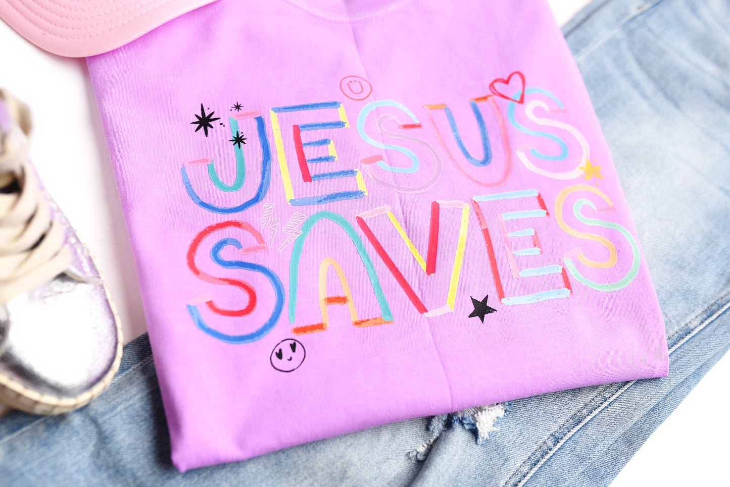 Jesus Saves Comfort Colors Unisex T-Shirt