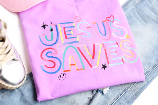 Jesus Saves Comfort Colors Unisex T-Shirt