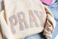Pray Mockneck Applique
