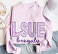 Lace Floral Applique Mockneck Applique