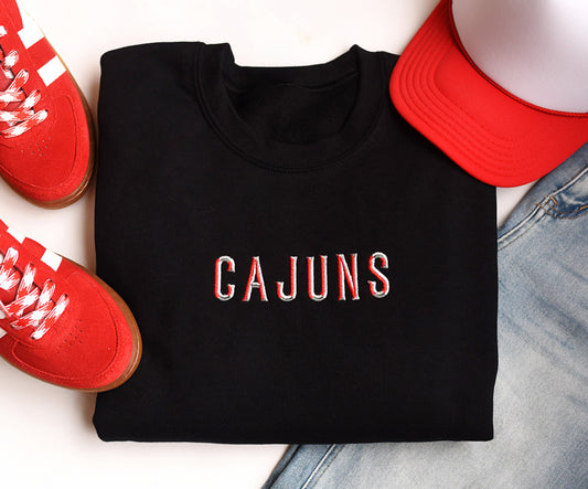 Cajuns Multi Color Stitch Sweatshirt