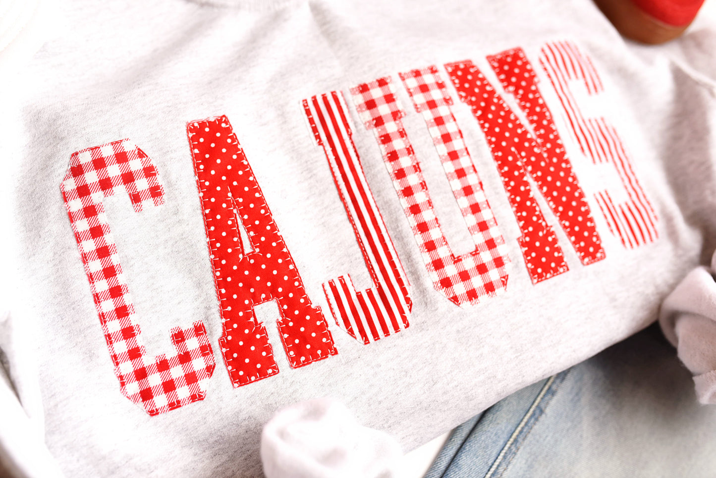 Patchwork Mascot Sweatshirt