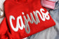 Cajuns Metallic Embroidered Sweatshirt
