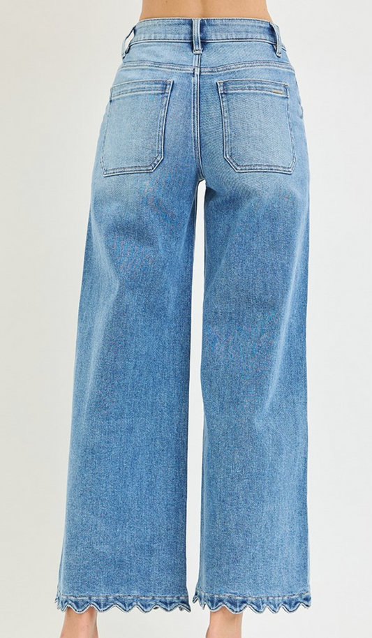 Sullivan Scallop Light Denim