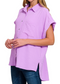 Zenana Button Down