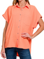 Zenana Button Down