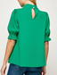 Kelly Green Puff Sleeve